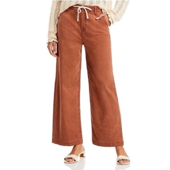 PAIGE Denim - Paige Jeans Carly Wide Leg in Vintage Mocha
